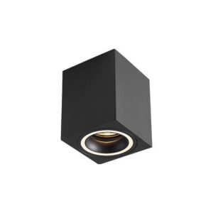 ^SPOT KWADRATOWY 1xGU10 80x80x100mm CZARNY 1432 SPOT KWADRATOWY CZARNY 1xGU10 80x80x100mm